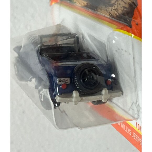 Matchbox 1948 Willys Jeepster Blue Long Card Diecast - Picture 7 of 7